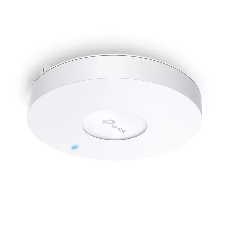 Ponto de acesso TP-Link Omada AXE11000 Quad-Band WiFi 6E para montagem no teto