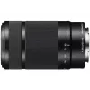 Teleobjetiva SLR Sony SEL55210 preta