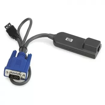 HP KVM CAT5 adaptador de interface USB pack de 1 cabo de rede