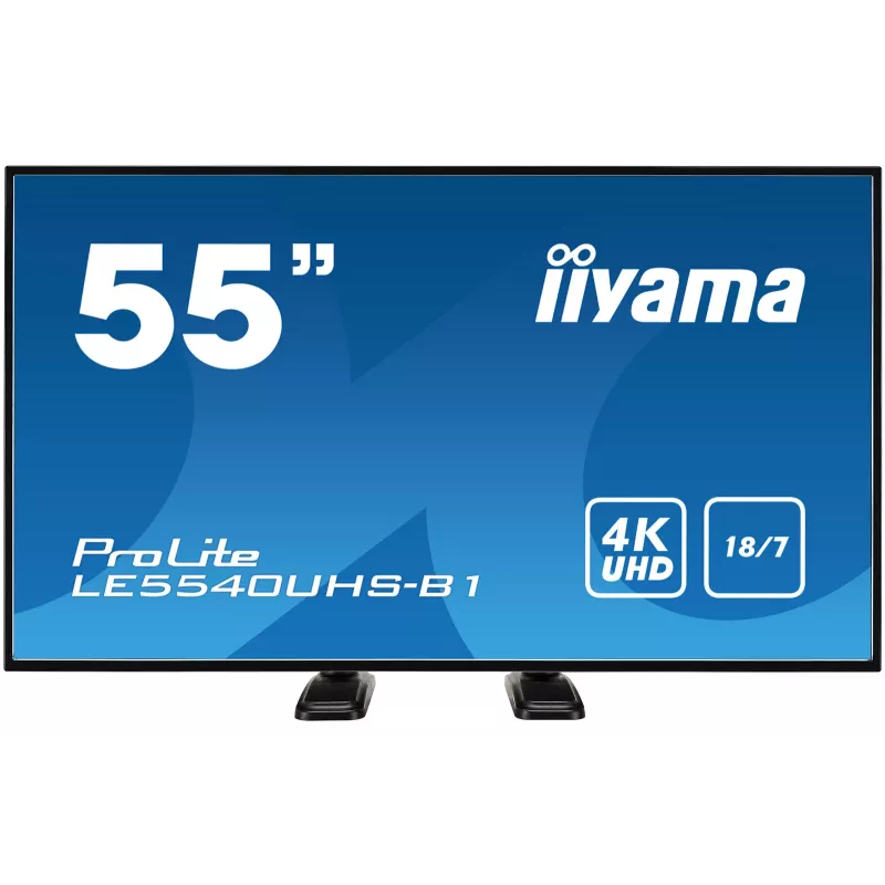 iiyama OSTX40X81 Suporte de monitor 139,7 cm (55 polegadas) Secretária Preto