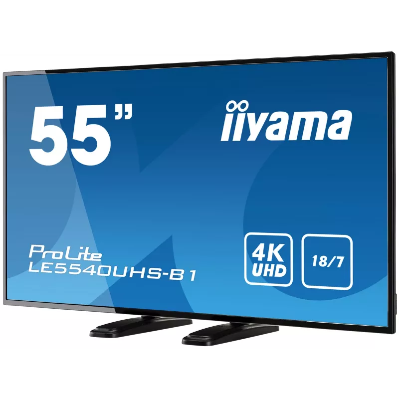 iiyama OSTX40X81 Suporte de monitor 139,7 cm (55 polegadas) Secretária Preto