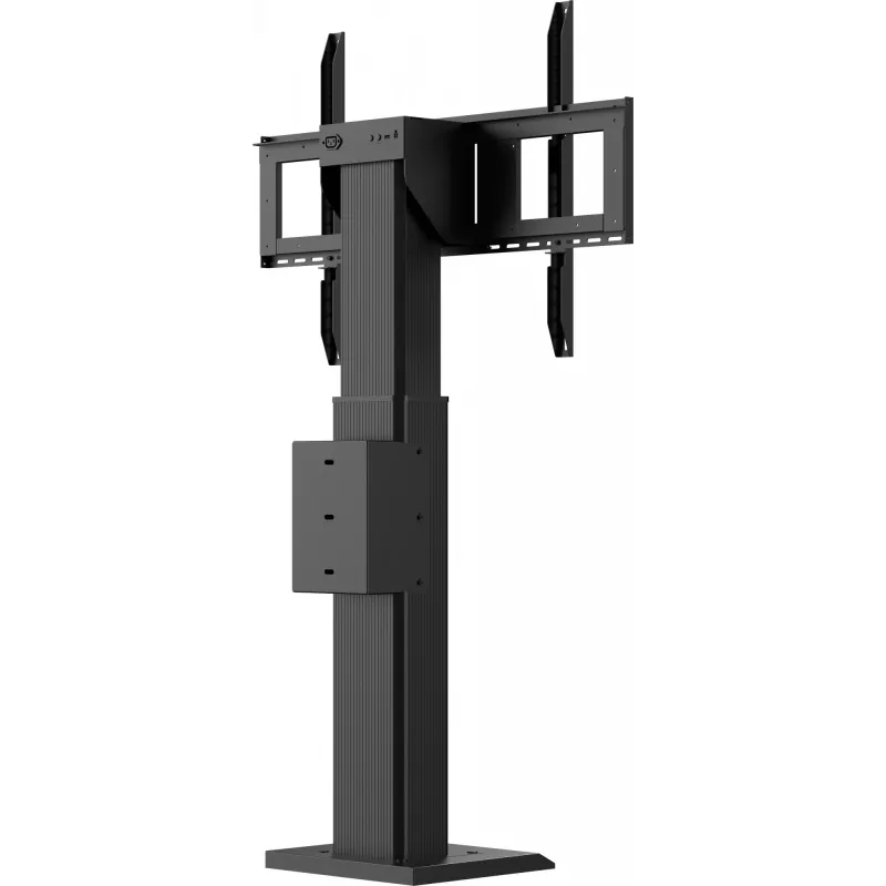 iiyama MD WLIFT1021-B1 Suporte de monitor / base 2,18 m (86 polegadas) Chão/Parede Preto