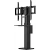 iiyama MD WLIFT1021-B1 Suporte de monitor / base 2,18 m (86 polegadas) Chão/Parede Preto
