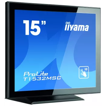 iiyama T1532MSC-B5AG Monitor POS 38,1 cm (15 polegadas) 1024 x 768 píxeis Ecrã tátil