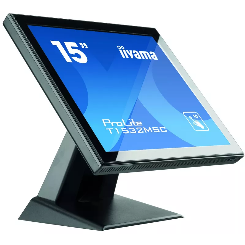 iiyama T1532MSC-B5AG Monitor POS 38,1 cm (15 polegadas) 1024 x 768 píxeis Ecrã tátil