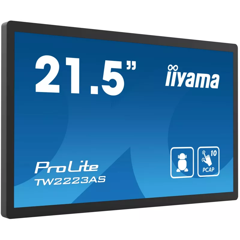 iiyama TW2223AS-B1 Painel tátil 54,6 cm (21,5 polegadas) 1920 x 1080 píxeis