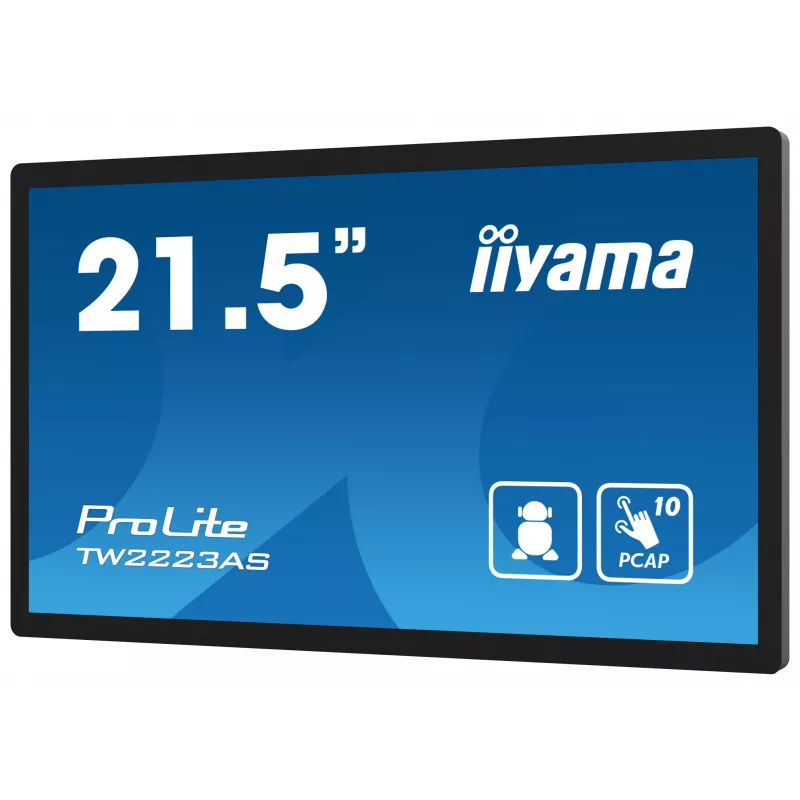 iiyama TW2223AS-B1 Painel tátil 54,6 cm (21,5 polegadas) 1920 x 1080 píxeis