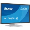 iiyama T2452MSC-W2AG Monitor de computador 61 cm (24 polegadas) 1920 x 1080 píxeis Full HD LED Ecrã tátil Branco