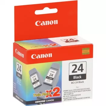 Canon BCI-24 Cartucho de tinta 2 unid. Original Preto
