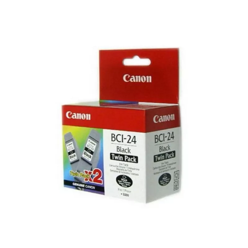 Canon BCI-24 Cartucho de tinta 2 unid. Original Preto