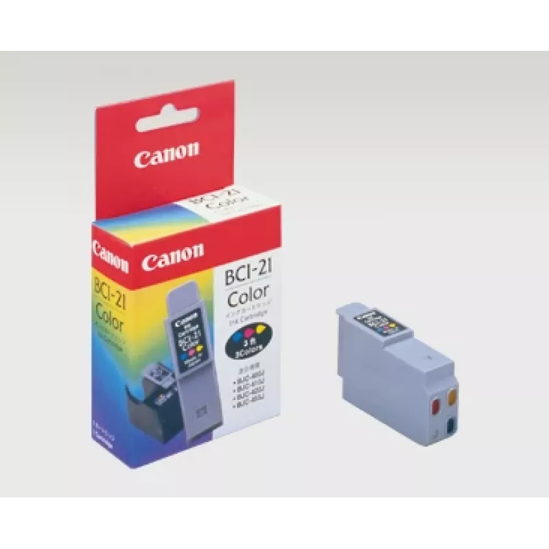 Canon BCI-21 tinteiro original ciano, magenta, amarelo