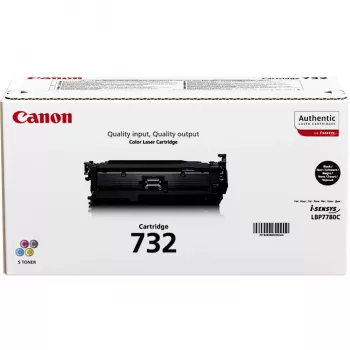 Tinteiro Canon 732K — original preto, laser, alcance 6100 páginas, 1 unid.