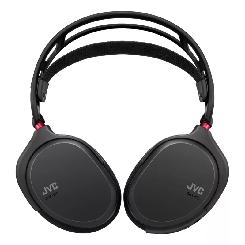 Headset JVC GG-01 com fios arco de cabeça gaming preto