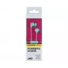 Auscultadores intra-auriculares coloridos JVC HA-FR15-Z-E com telecomando e microfone