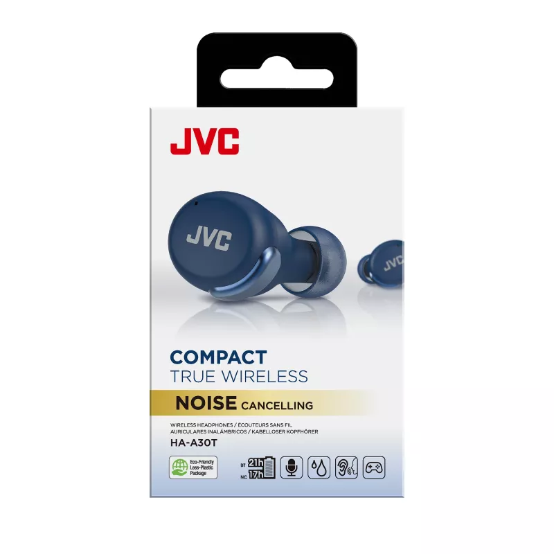 JVC Active Noise Cancelling TWS azul
