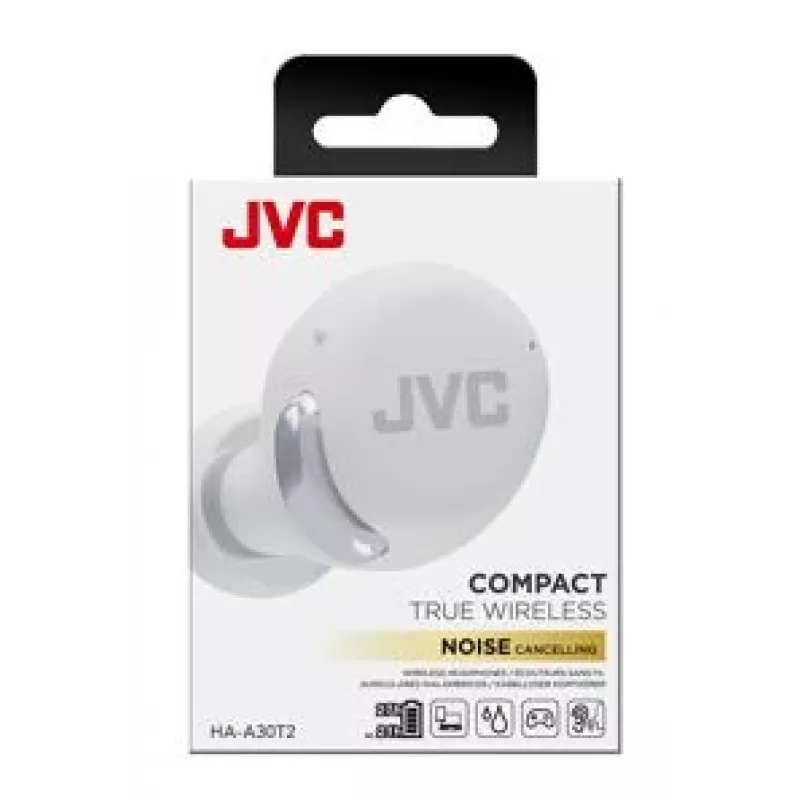 Auscultadores/headset JVC HA-A30T2-W-U True Wireless Stereo (TWS) intra-auriculares chamadas/música USB Type-C Bluetooth branco