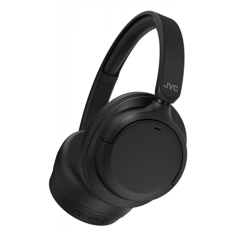 Auscultadores over-ear JVC com cancelamento de ruído, headset, sem fios, arco de cabeça, chamadas/música, USB Type-C, Bluetooth, preto