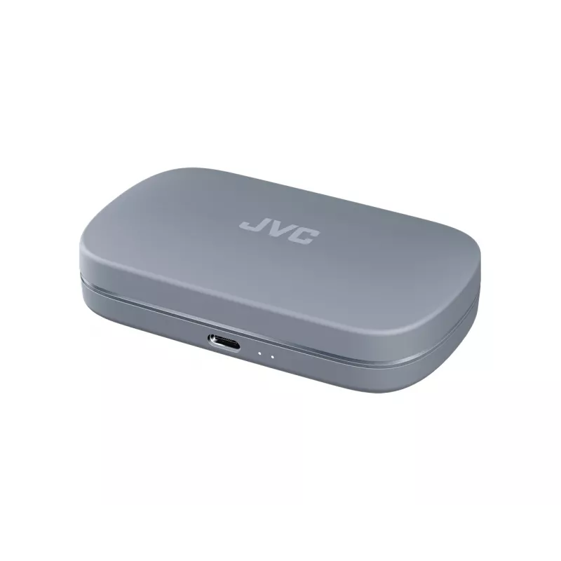 Headset JVC HA-NP40T True Wireless Stereo (TWS) auscultadores intra-auriculares com gancho de orelha Bluetooth, 20–20000 Hz, 10 m, cinzento