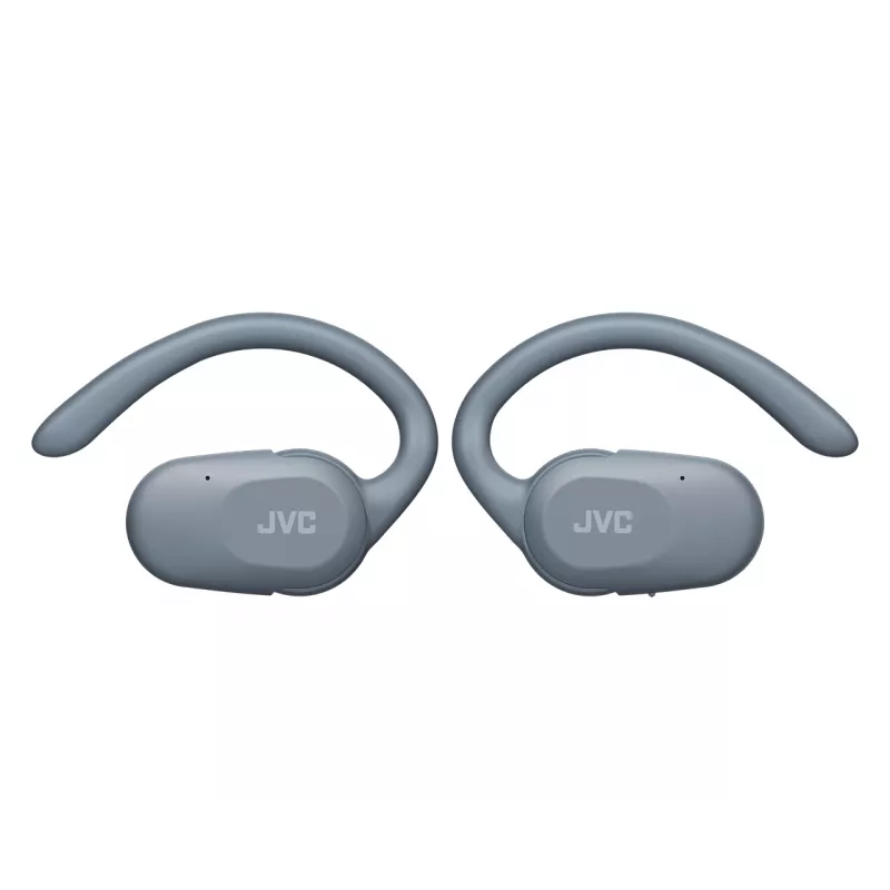 Headset JVC HA-NP40T True Wireless Stereo (TWS) auscultadores intra-auriculares com gancho de orelha Bluetooth, 20–20000 Hz, 10 m, cinzento