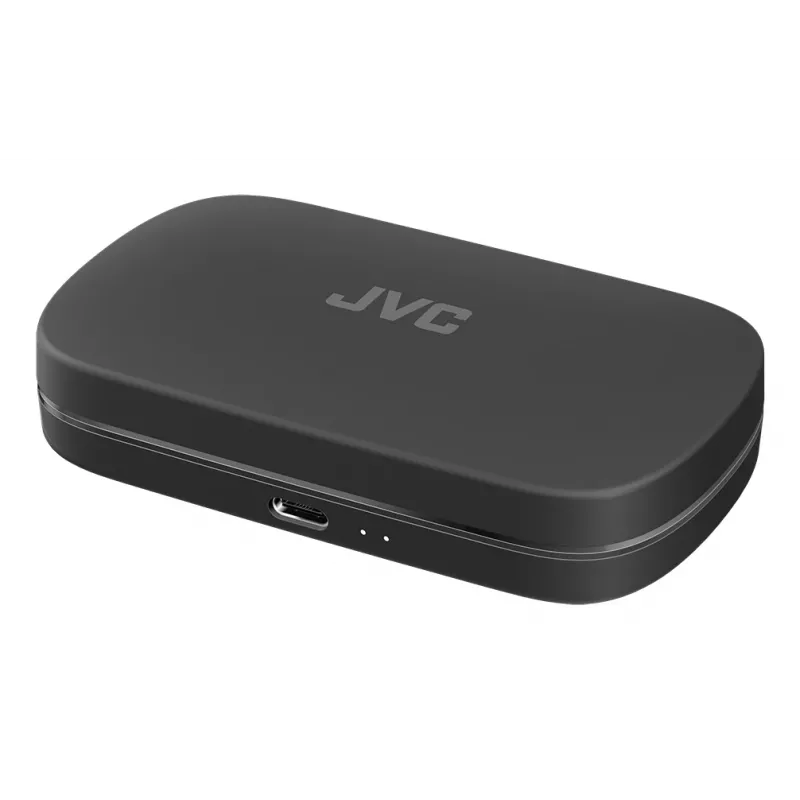 Headset JVC HA-NP40T True Wireless Stereo TWS gancho de orelha Bluetooth preto, 20–20000 Hz, 10 m