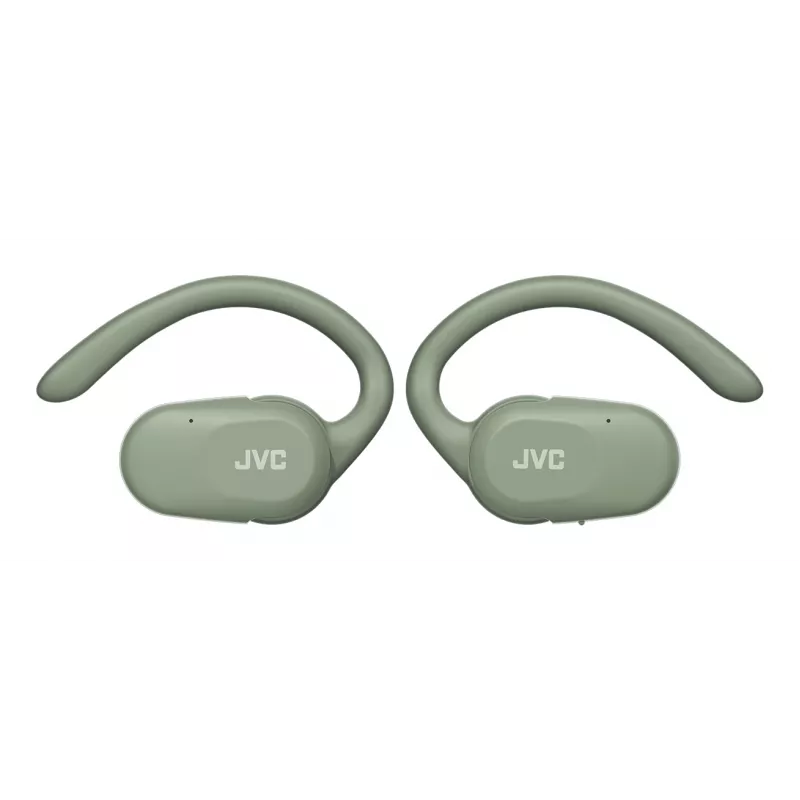 Headset JVC HA-NP40T True Wireless Stereo (TWS) gancho de orelha chamadas/música Bluetooth verde