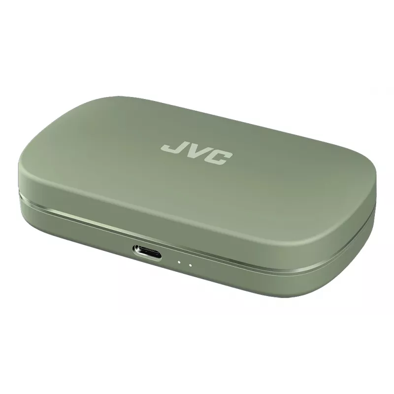 Headset JVC HA-NP40T True Wireless Stereo (TWS) gancho de orelha chamadas/música Bluetooth verde