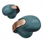 Headset JVC HA-NP1T True Wireless Stereo (TWS) com clipe auricular para chamadas/música USB Type-C Bluetooth azul, dourado