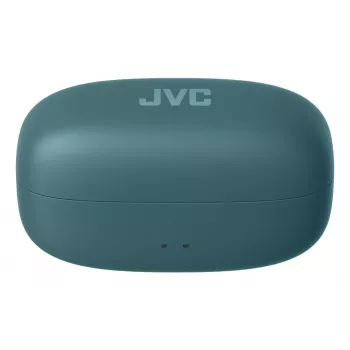 Headset JVC HA-NP1T True Wireless Stereo (TWS) com clipe auricular para chamadas/música USB Type-C Bluetooth azul, dourado