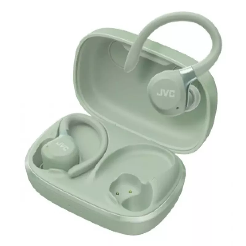 Auscultadores/headset JVC HA-EC75T-G-U sem fios gancho de orelha desporto Bluetooth verde