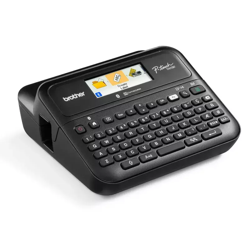Impressora de etiquetas Brother PT-D610BTVP transferência térmica 180 x 360 DPI 30 mm/s com fios e sem fios TZe Bluetooth