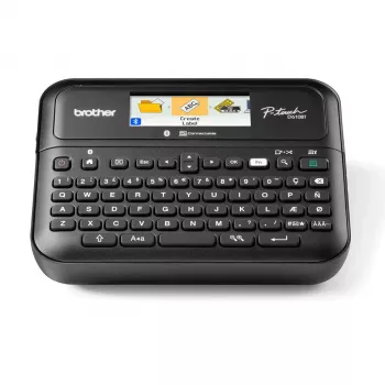 Impressora de etiquetas Brother PT-D610BTVP transferência térmica 180 x 360 DPI 30 mm/s com fios e sem fios TZe Bluetooth