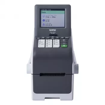 Impressora de etiquetas Brother TD-2350DSAH300 térmica direta 300 x 300 DPI 152 mm/s com fios e sem fios Ethernet LAN Wi-Fi Bluetooth
