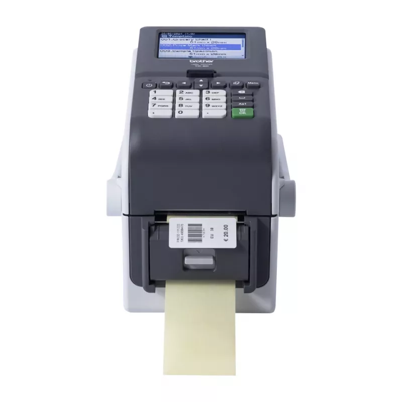 Impressora de etiquetas Brother TD-2350DSAH300 térmica direta 300 x 300 DPI 152 mm/s com fios e sem fios Ethernet LAN Wi-Fi Bluetooth