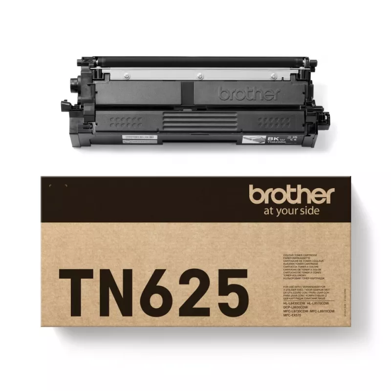 Toner Brother TN-625BK Original Preto, 1 unid., rendimento 3000 páginas