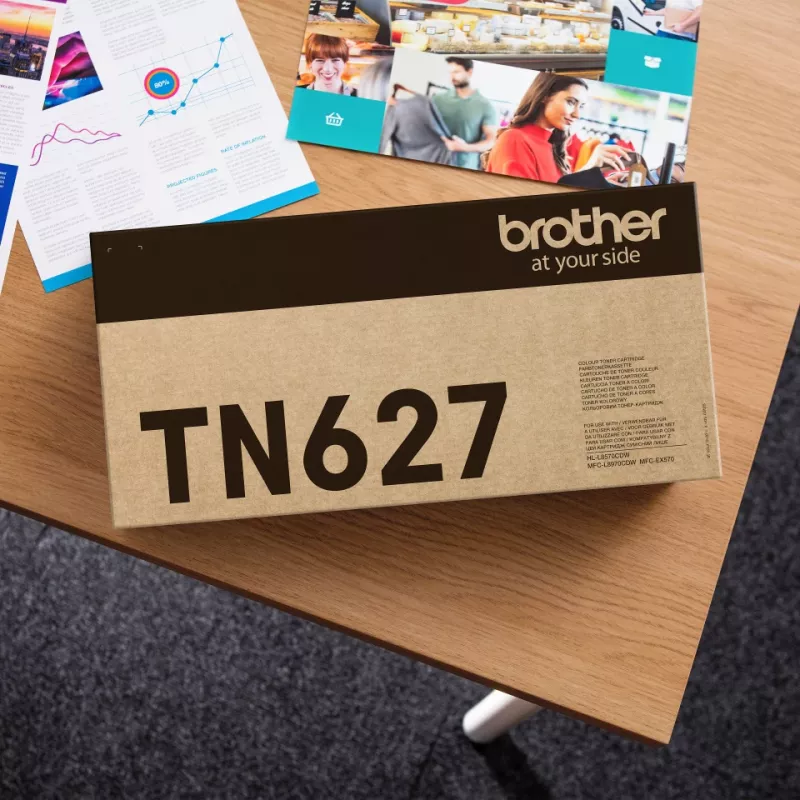 Toner Brother TN-627Y 1 unid. Original Amarelo