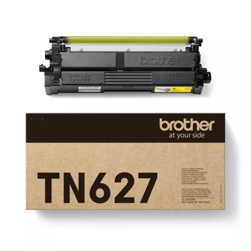 Toner Brother TN-627Y 1 unid. Original Amarelo