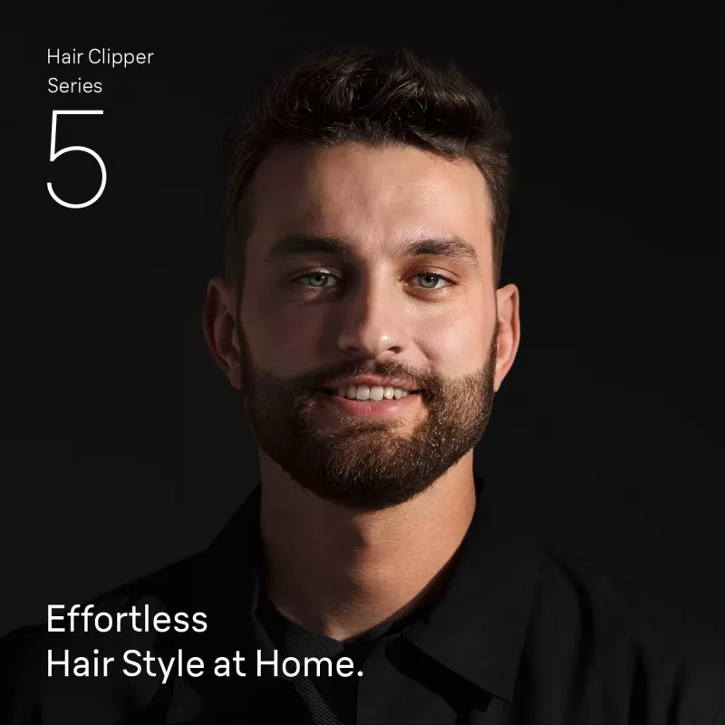 Máquina de cortar e aparar cabelo Braun HC5510 Preta 9 Níquel-Metal Hidreto (NiMH)