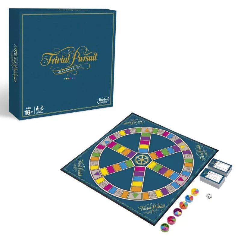 Jogo Hasbro Gaming Trivial Pursuit: Classic Edition jogo de tabuleiro jogo educativo