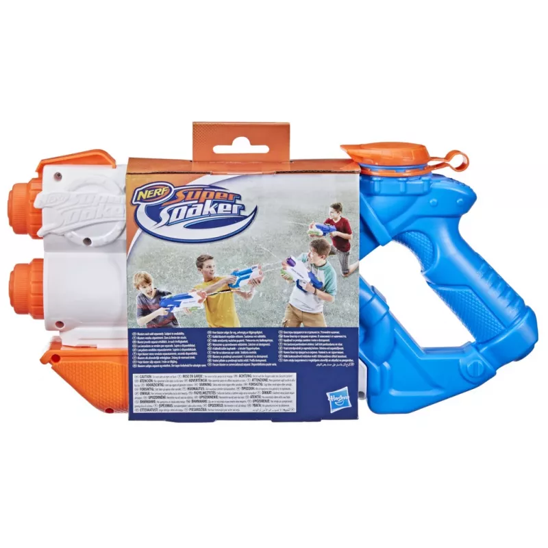 Nerf Super Soaker Twin Tide, pistola de brincar, multicolor, 6 anos