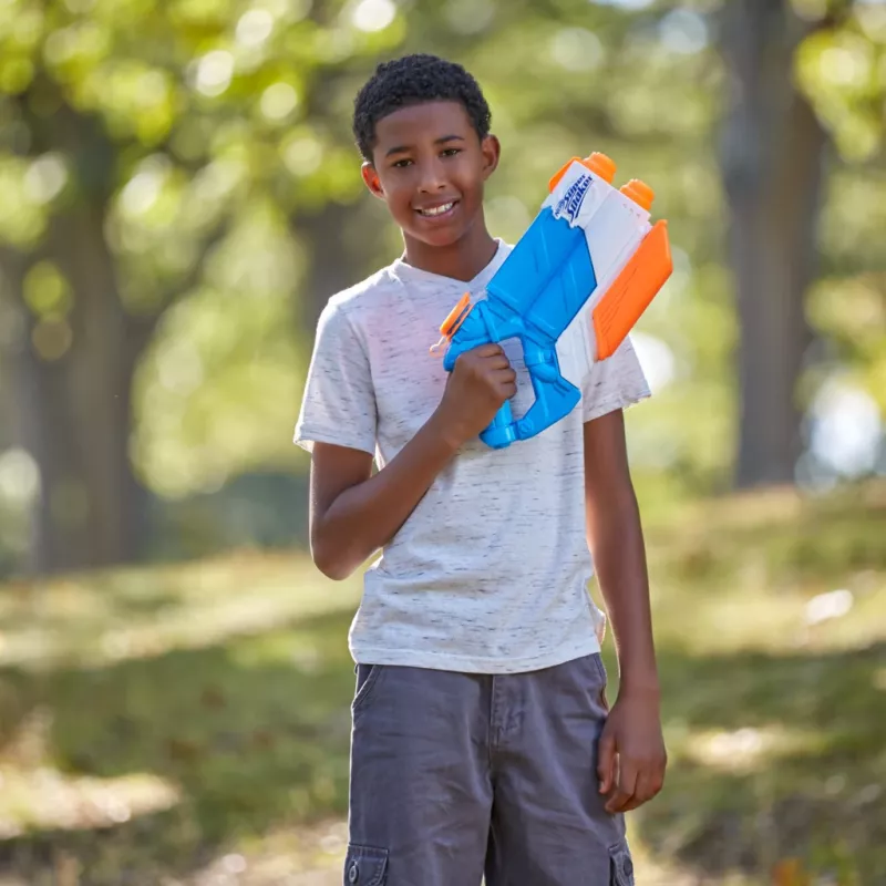 Nerf Super Soaker Twin Tide, pistola de brincar, multicolor, 6 anos