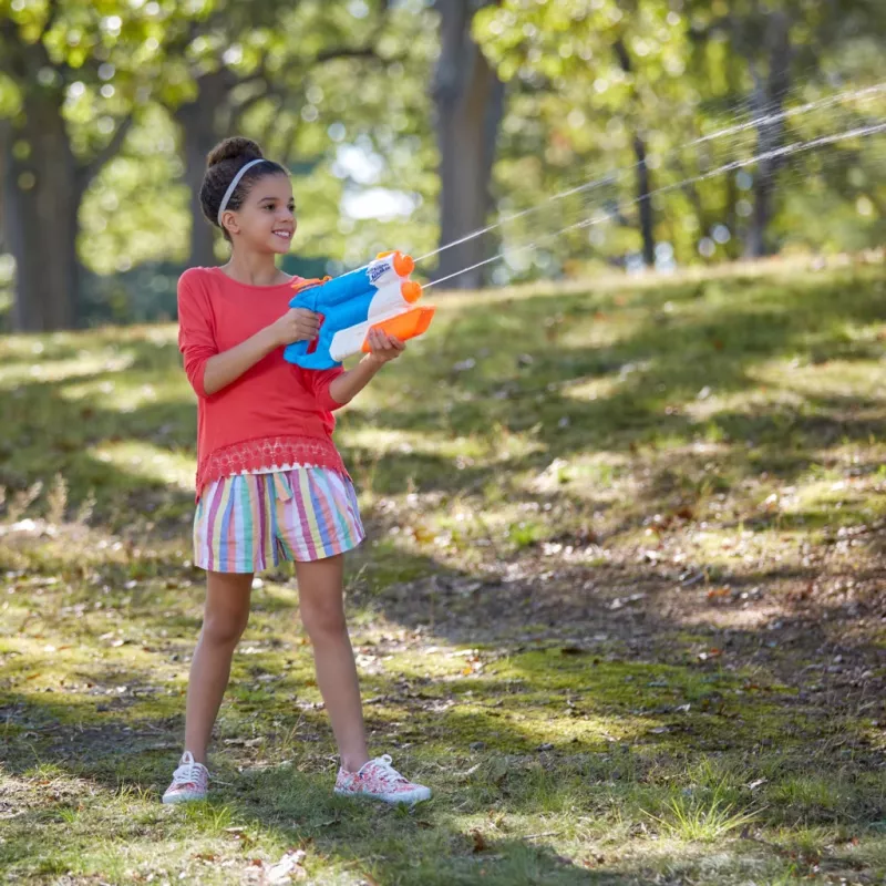 Nerf Super Soaker Twin Tide, pistola de brincar, multicolor, 6 anos
