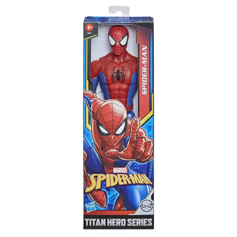Figura de ação HASBRO Marvel Spider-Man Titan Hero Spider-Man, plástico, multicolor, a partir dos 4 anos