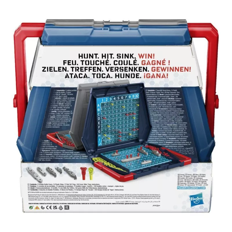 Jogo de tabuleiro Hasbro Gaming Battleship Classic Edition estratégia a partir dos 7 anos