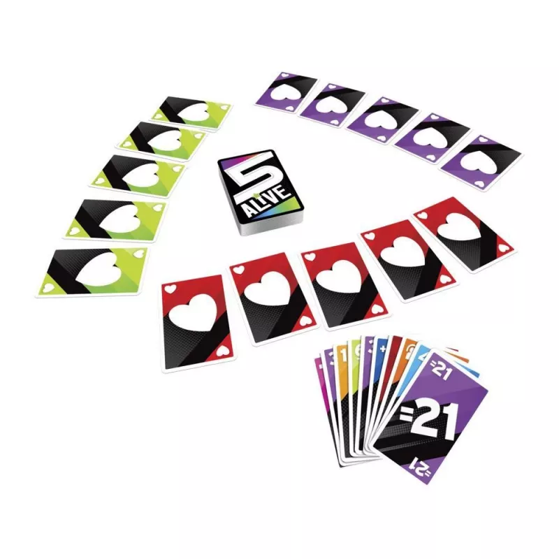 Jogo de cartas Hasbro Gaming F4205 5 Alive colecionável