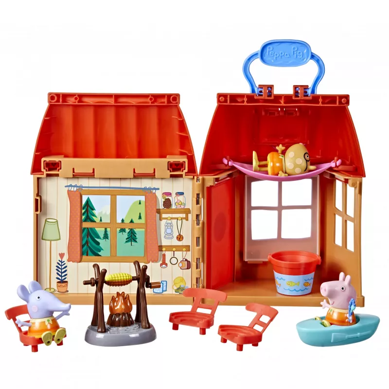 Peppa Pig Peppa's acampamento acolhedor, ação/aventura, 3 ano(s), multicolor