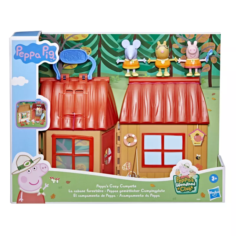 Peppa Pig Peppa's acampamento acolhedor, ação/aventura, 3 ano(s), multicolor