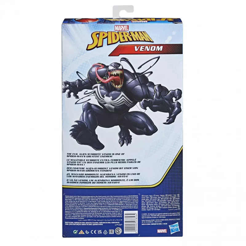 Marvel Spider-Man Titan Hero Series Venom, 4 ano(s), Spider-Man, Preto, Vermelho, Branco