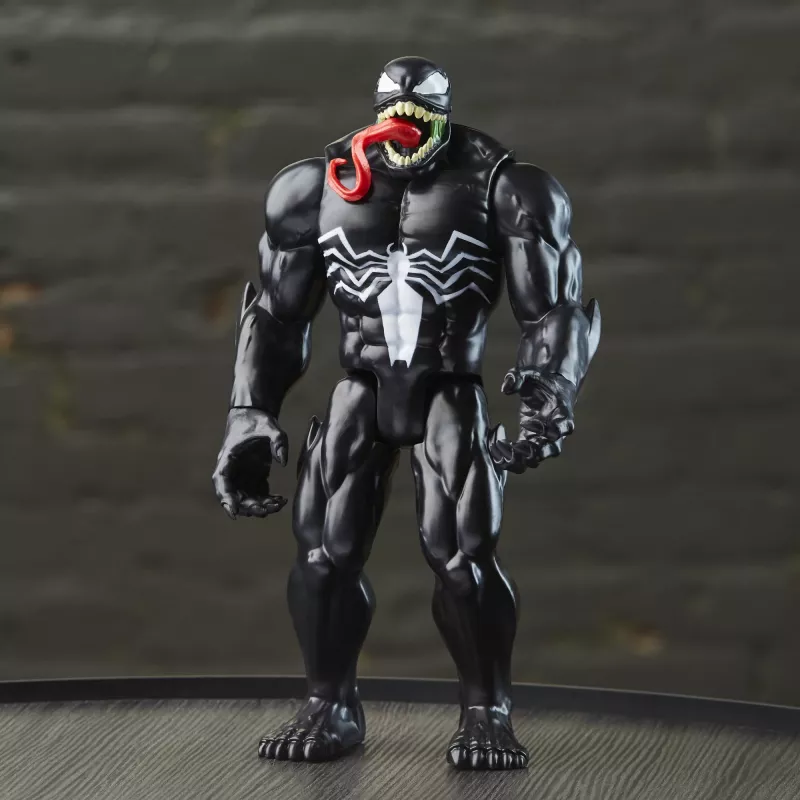 Marvel Spider-Man Titan Hero Series Venom, 4 ano(s), Spider-Man, Preto, Vermelho, Branco