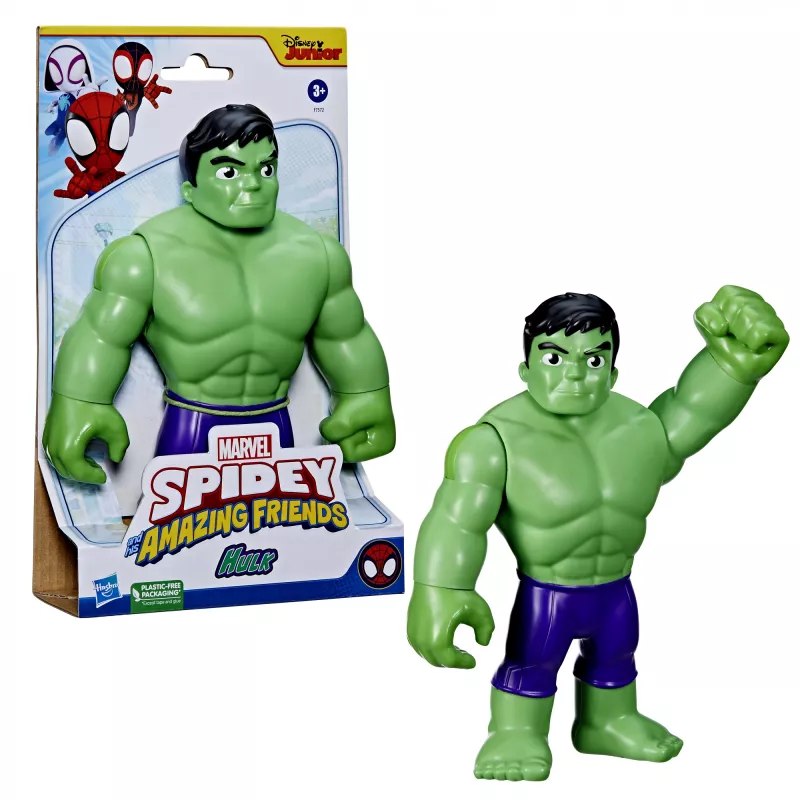 Marvel Spidey e os seus amigos extraordinários – Supersized Hulk, 3 anos, multicolor, plástico