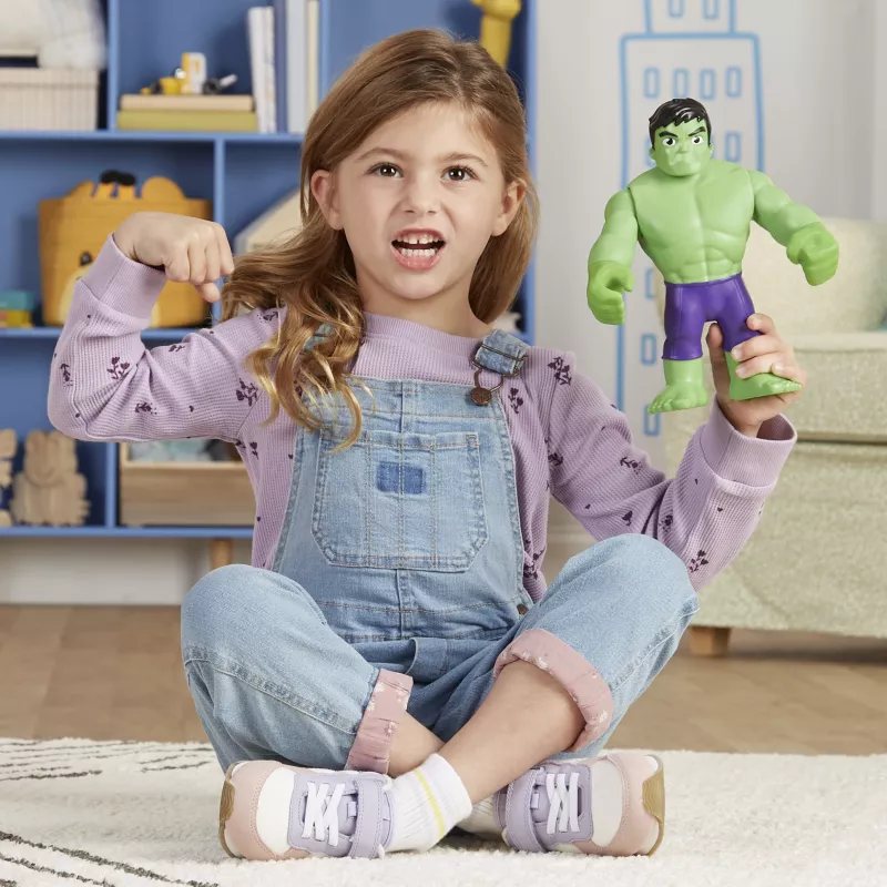 Marvel Spidey e os seus amigos extraordinários – Supersized Hulk, 3 anos, multicolor, plástico